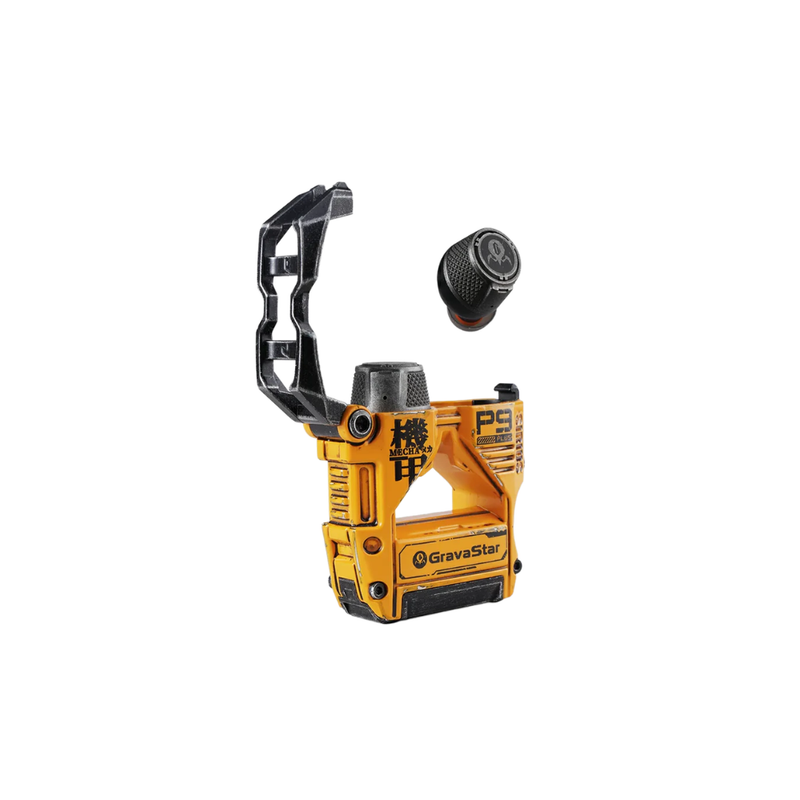 Audifono Inalambrico Gamer GravaStar Sirius 9 Plus - Edición War-Damaged Yellow