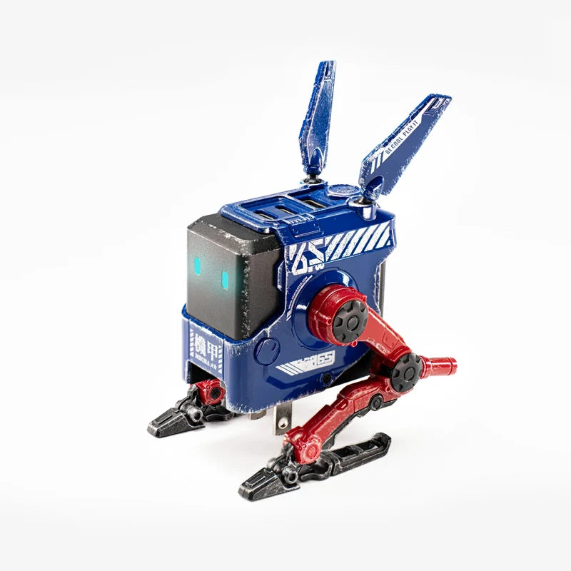 Cargador Carga Rapida Gamer GravaStar Alpha65 GaN 65W - War Damaged Blaze Blue
