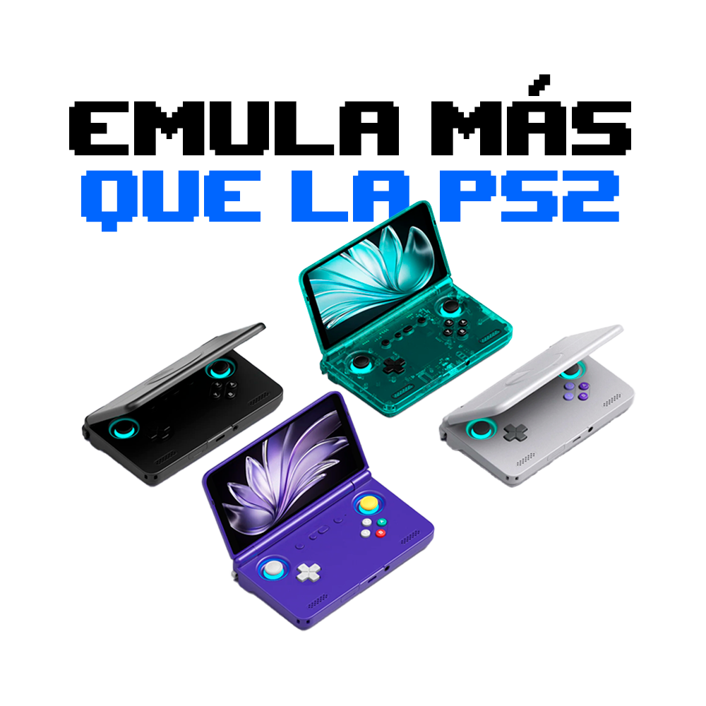 Consola Portatil Gamer Retro Retroid Pocket Flip 2 – Bitx Chile