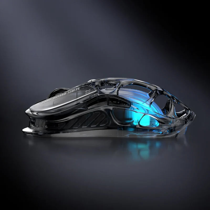Mouse Gamer Gravastar Mercury M2 Negro Transparente