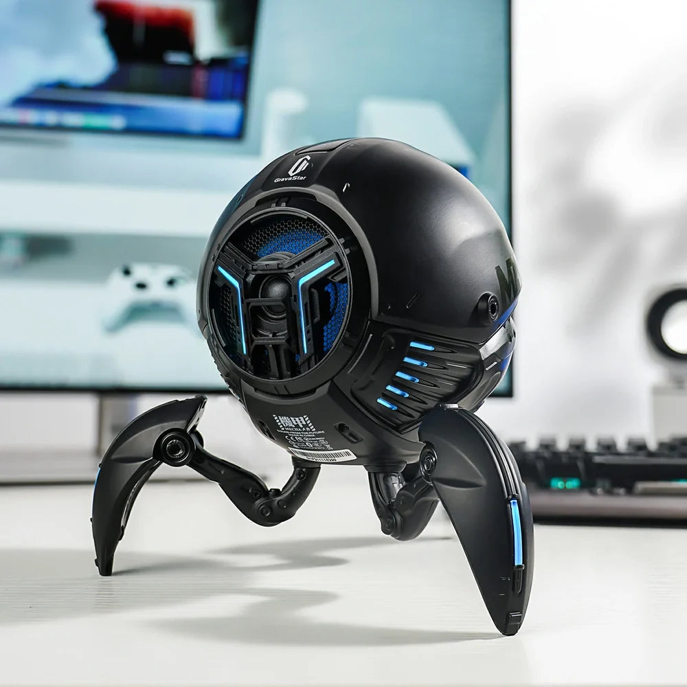 Parlante Altavoz Gamer Gravastar Mars Pro Negro