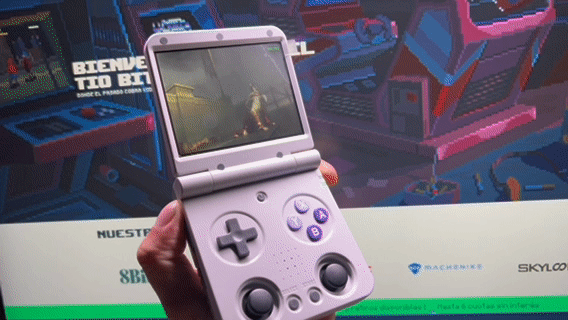 ¡La Miyoo Flip te explotará la nostalgia Gamer! 😎