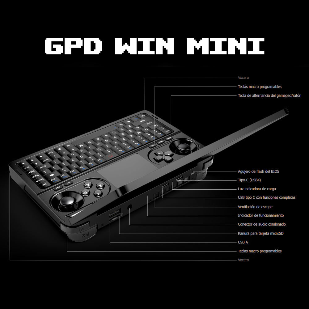 Consola Portatil GPD WIN MINI 2025