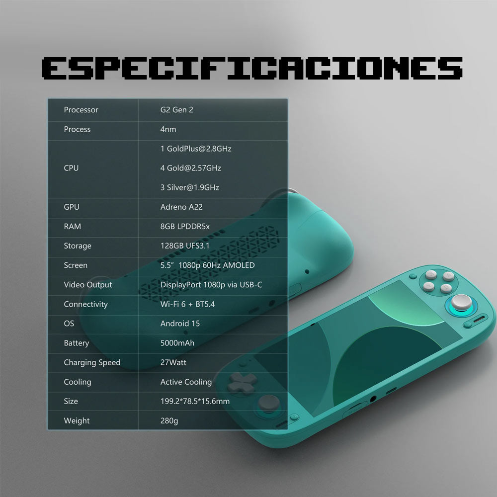 Consola Portátil Retro Gamer Retroid Pocket G2 – Bitx Chile