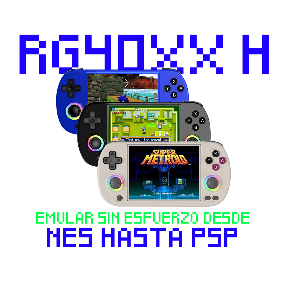 Consola Retro Anbernic RG40XX H (8129335525537)