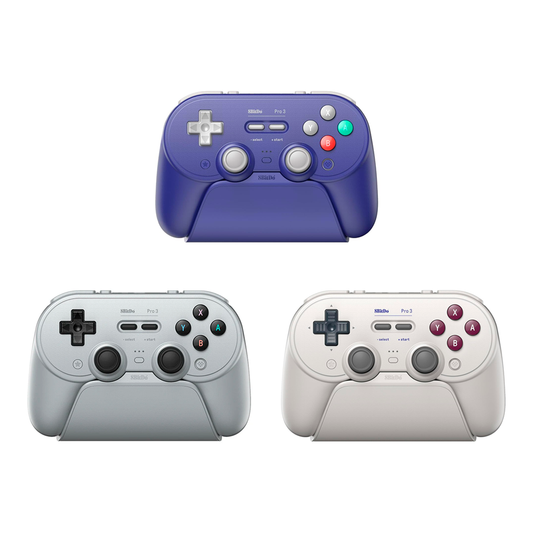 Mando 8BITDO Pro 3  Inalambrico - Compatible con Android, PC, Apple, SteamOS,  Switch 1 y 2