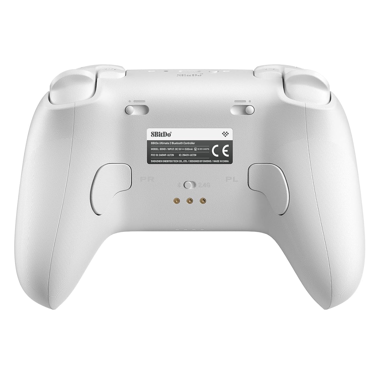 Mando 8BITDO Ultimate 2 Bluetooth para PC, Switch 1 y 2 Blanco - Bitx Chile