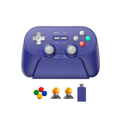 Mando 8BITDO Pro 3  Inalambrico - Compatible con Android, PC, Apple, SteamOS,  Switch 1 y 2