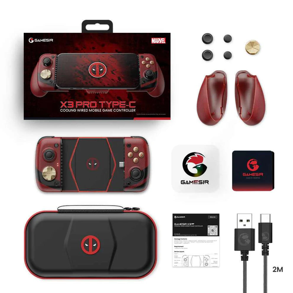 Mando Gamepad Gamesir X3 Pro Edición DeadPool