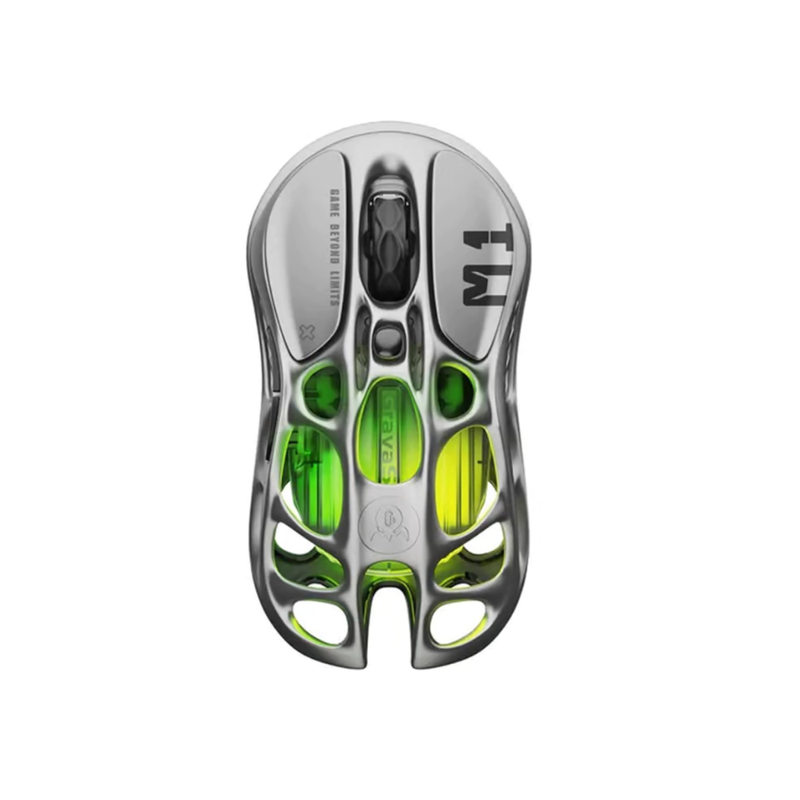 Mouse Gamer Gravastar Mercury M1 Pro Gunmetal Gray