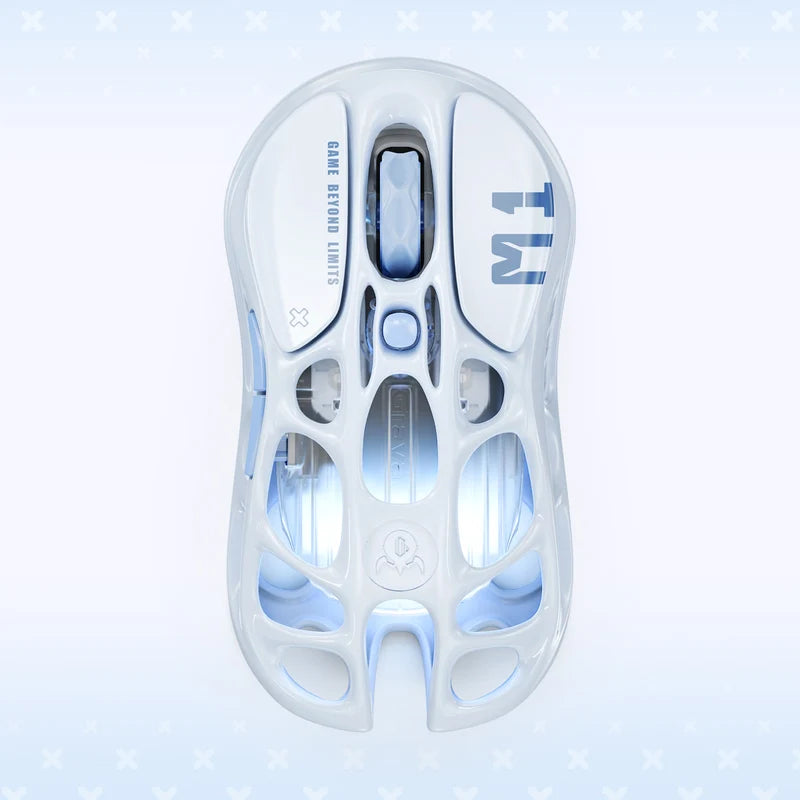 Mouse Gamer Gravastar Mercury M1 Pro Ice Blue