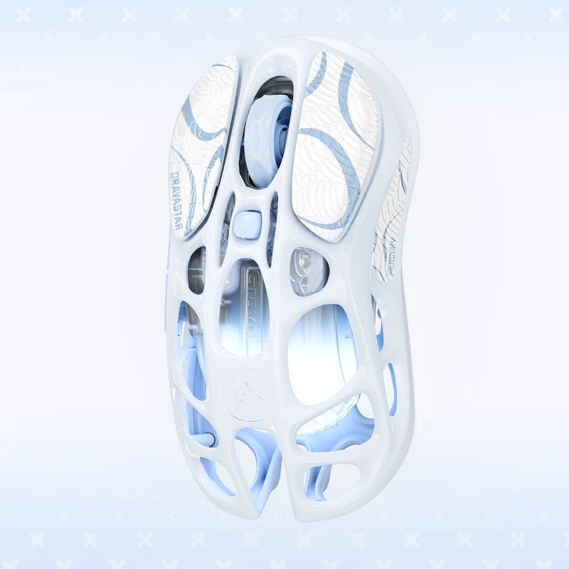 Mouse Gamer Gravastar Mercury M1 Pro Ice Blue