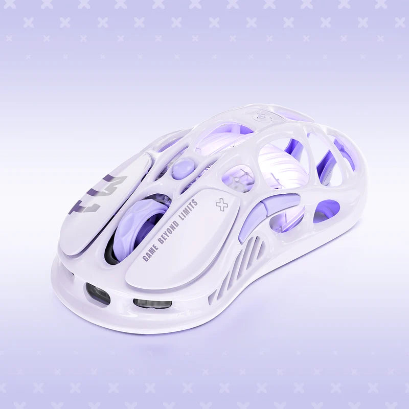 Mouse Gamer Gravastar Mercury M1 Pro Lavender Purple