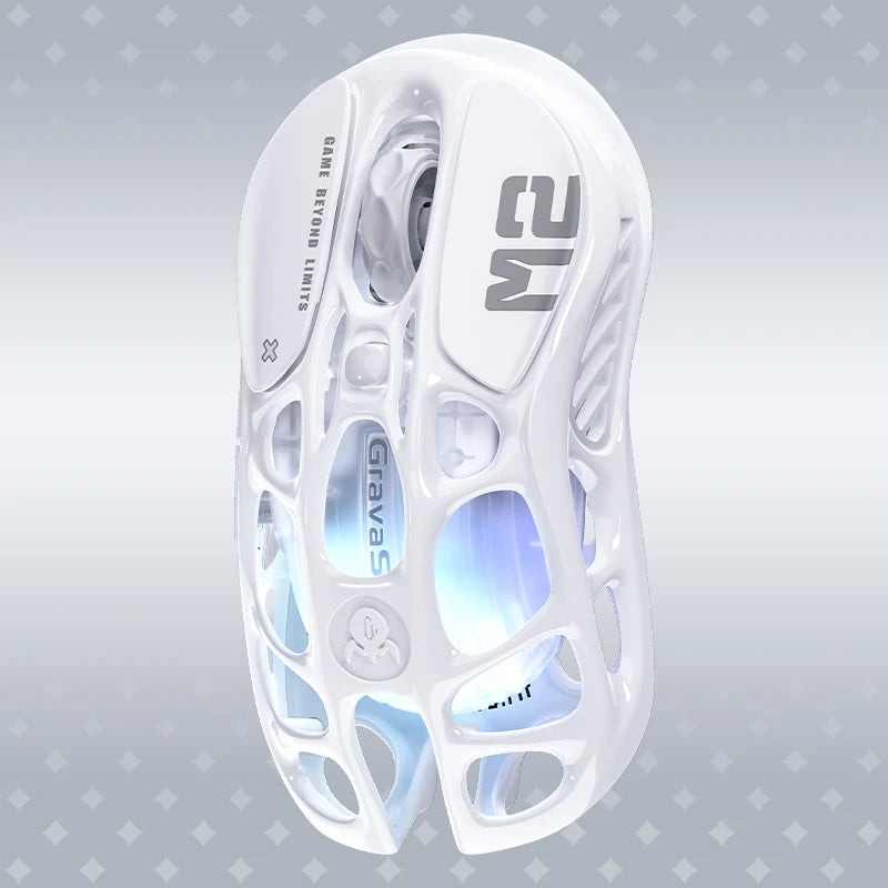 Mouse Gamer Gravastar Mercury M2 Blanco