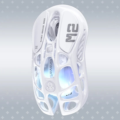 Mouse Gamer Gravastar Mercury M2 Blanco