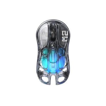Mouse Gamer Gravastar Mercury M2 Negro Transparente
