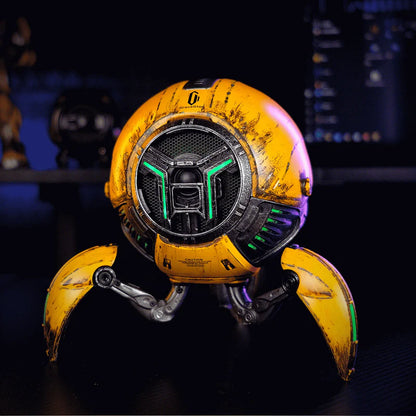 Parlante Gamer Gravastar Mars Pro Amarillo Edition War-Damaged Yellow