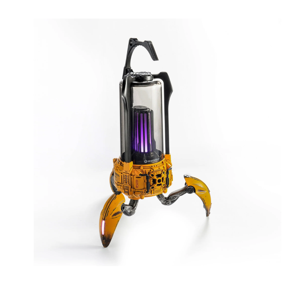 Parlante Gamer Gravastar Supernova War Damaged Yellow