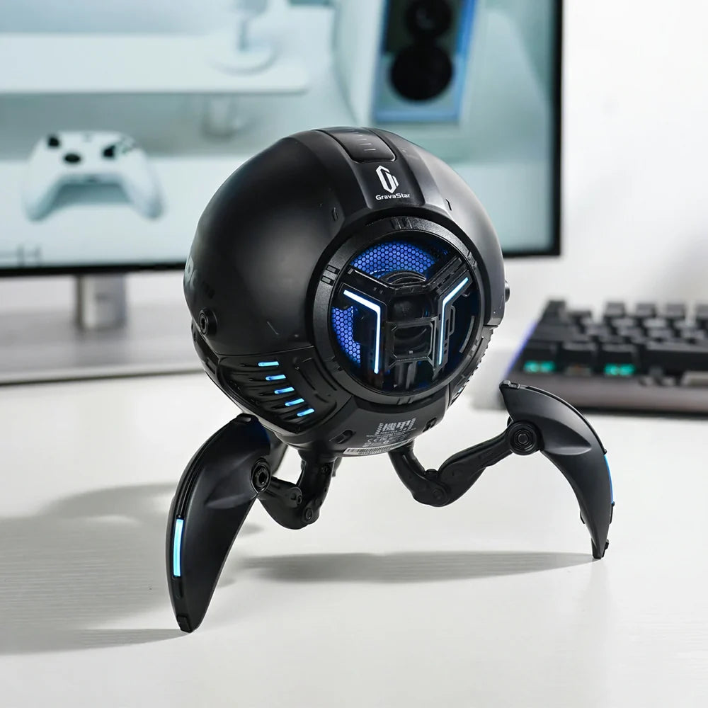 Parlante Altavoz Gamer Gravastar Mars Pro Negro