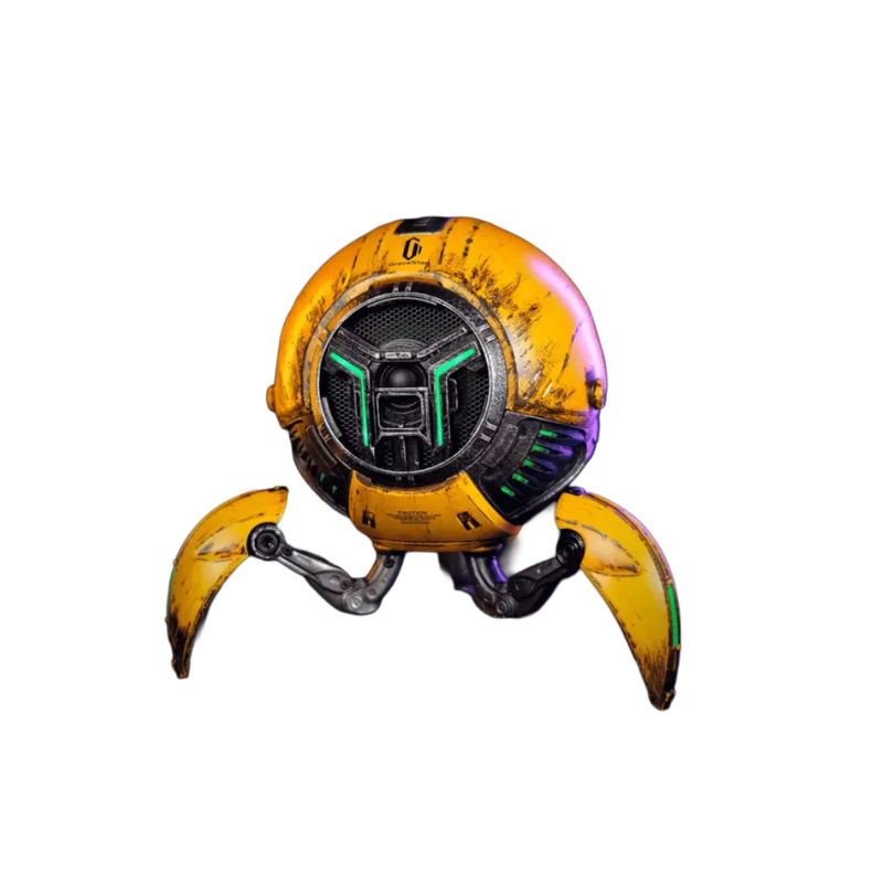Parlante Gamer Gravastar Mars Pro Amarillo Edition War-Damaged Yellow