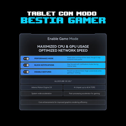 Tablet Gamer Android Alldocube iPlay 70 Mini Ultra