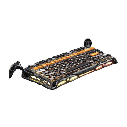 Teclado Gamer GravaStar Mercury K1 Pro Edición Especial CyberFlare