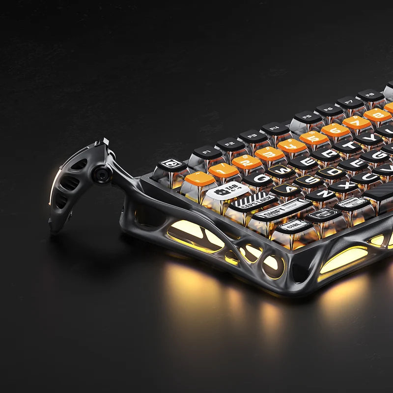 Teclado Gamer GravaStar Mercury K1 Pro Edición Especial CyberFlare