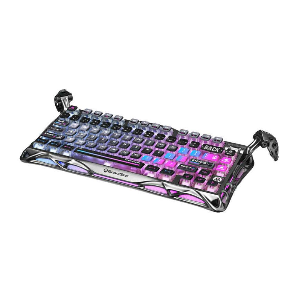 Teclado Gamer GravaStar Mercury K1 Pro Edición Especial Cyberpunk