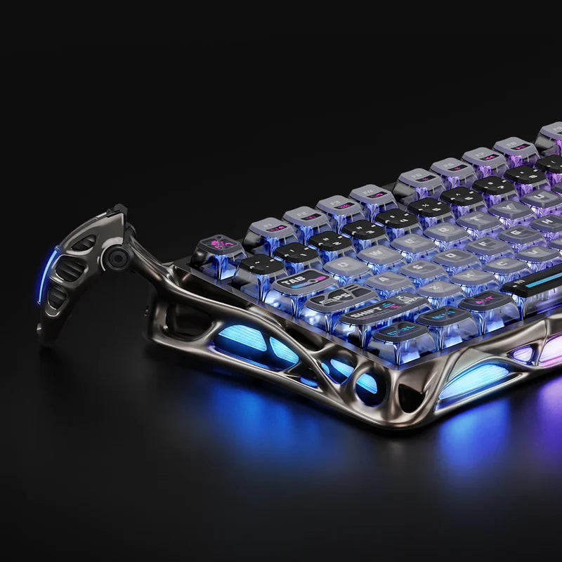 Teclado Gamer GravaStar Mercury K1 Pro Edición Especial Cyberpunk