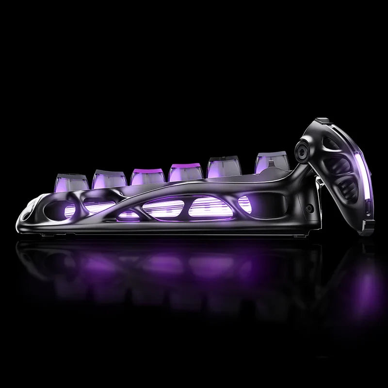 Teclado Gamer GravaStar Mercury K1 Pro Edición Especial Cyberpunk