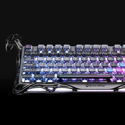 Teclado Gamer GravaStar Mercury K1 Pro Edición Especial Cyberpunk
