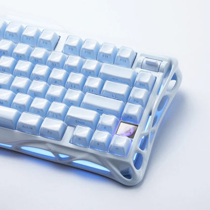 Teclado Mecánico Gamer Gravastar Mercury K1 - Ice Blue