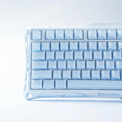 Teclado Mecánico Gamer Gravastar Mercury K1 - Ice Blue