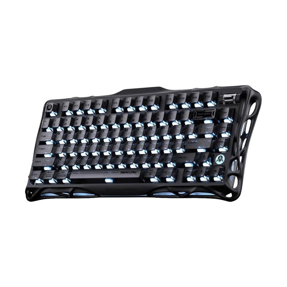 Teclado Mecánico Gamer Gravastar Mercury K1 - Stealth Black