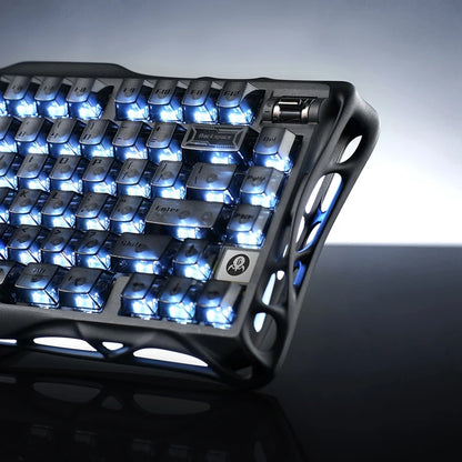 Teclado Mecánico Gamer Gravastar Mercury K1 - Stealth Black