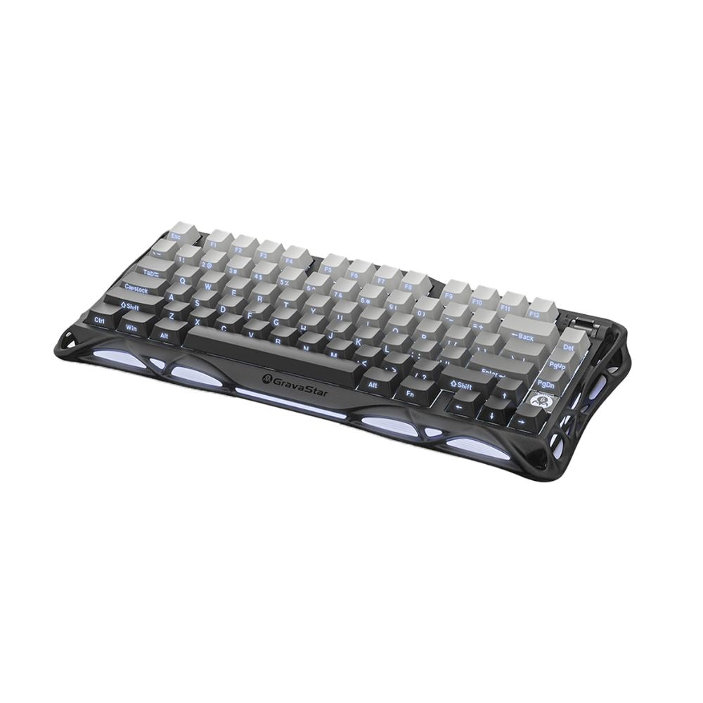 Teclado Mecánico Gamer Gravastar Mercury K1 Gradient Black