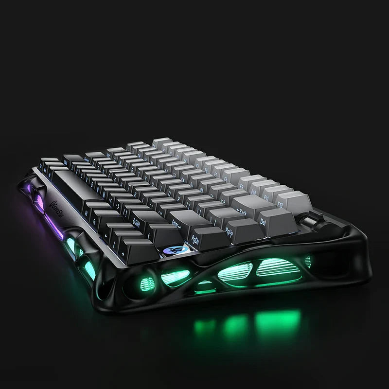 Teclado Mecánico Gamer Gravastar Mercury K1 Gradient Black