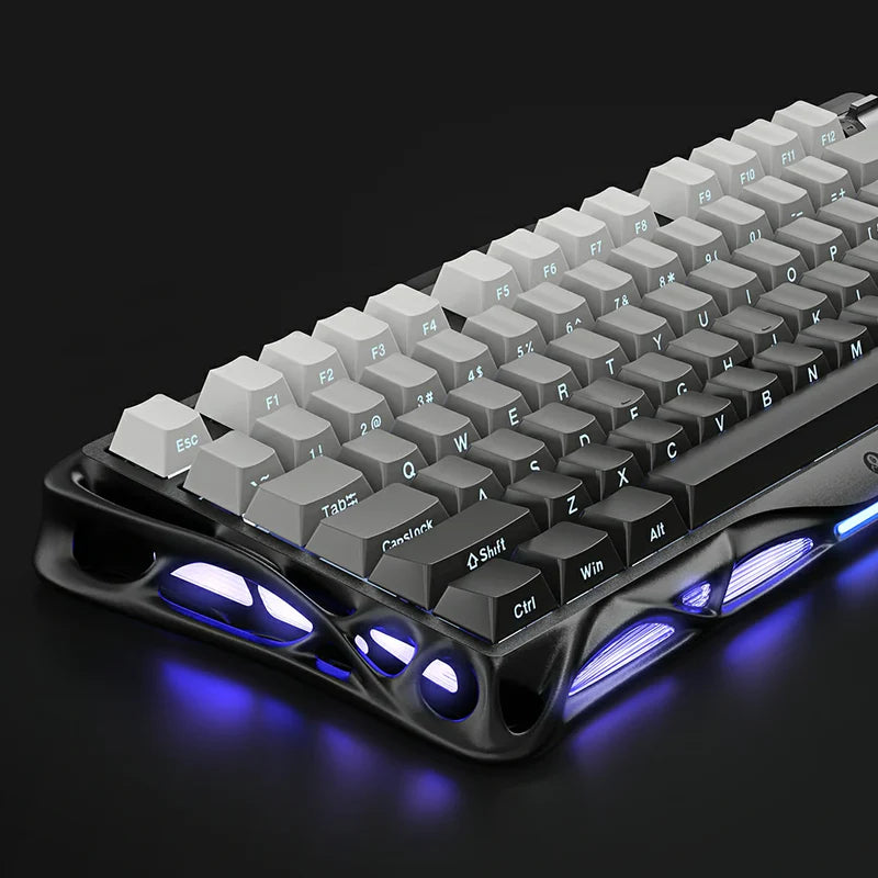 Teclado Mecánico Gamer Gravastar Mercury K1 Gradient Black