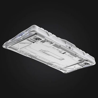 Teclado Mecánico Gamer Gravastar Mercury K1 Gradient White