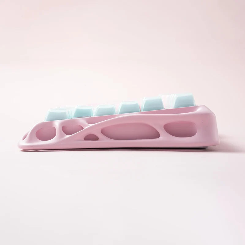 Teclado Mecánico Gamer Gravastar Mercury K1 Lite - Edición Especial Lumen Rose