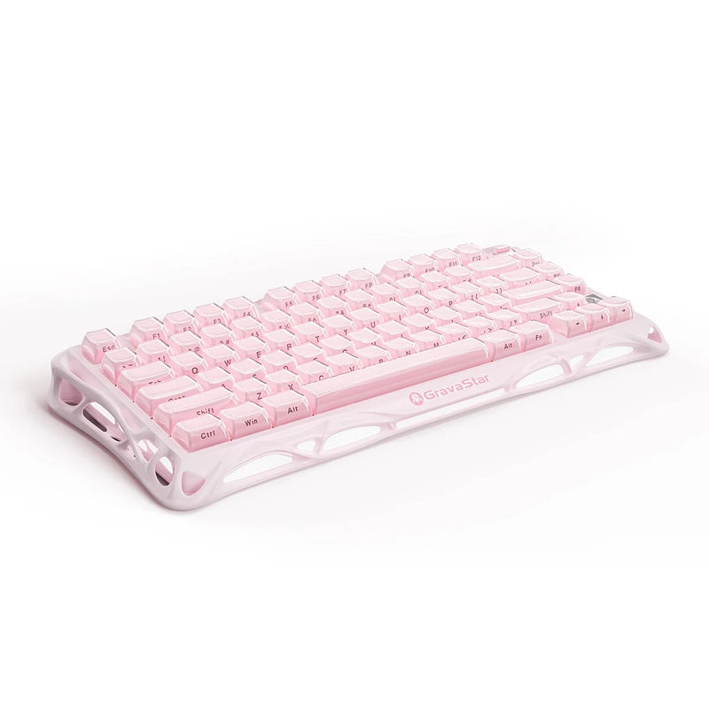 Teclado Mecánico Gamer Gravastar Mercury K1 - Sakura Pink
