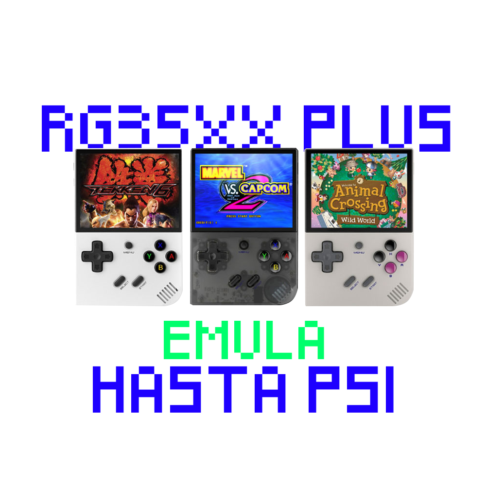 Consola Retro Anbernic RG35XX PLUS | 10000 Juegos Gratis (8128122912929)
