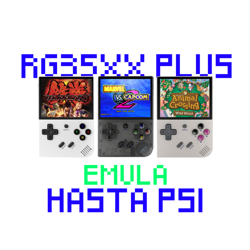 Consola Retro Anbernic RG35XX PLUS | 10000 Juegos Gratis (8128122912929)